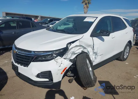 2024 Chevrolet Equinox Fwd 1Fl from USA, damaged, VIN 3GNAXFEG2RL301787